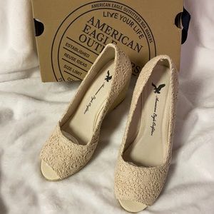 American Eagle Wedge Sandals